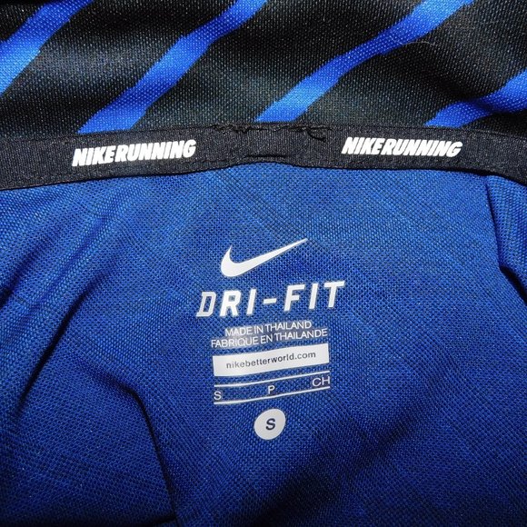 Nike Blue and Black Long Sleeve Shirt - Picture 5 of 13